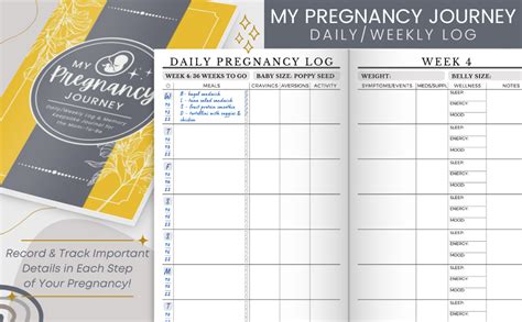 Pregnancy Journal Daily Log