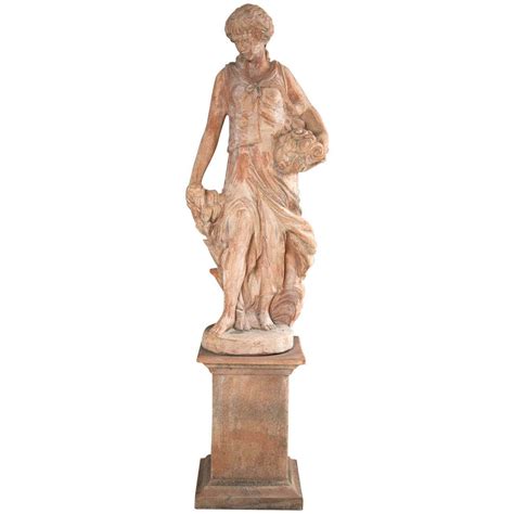 20th Century Terracotta Statue For Sale at 1stDibs