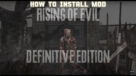 CARA INSTALL MOD RISING OF EVIL DEFINITIVE EDITION DI RESIDENT EVIL 4