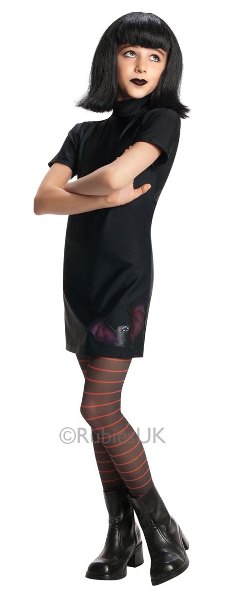 Mavis Girls Hotel Transylvania Fancy Dress Halloween Child Kids Costume