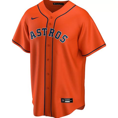 Nike Mens Houston Astros Alex Bregman Alt Official Replica Jersey