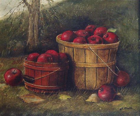 Apple Harvest By Charles Roy Smith Apple Painting Apple Harvest