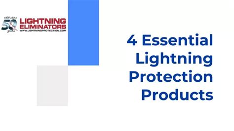 Ppt 4 Essential Lightning Protection Products Powerpoint Presentation