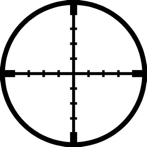 Gun Decals Scope Crosshairs Decal Sticker