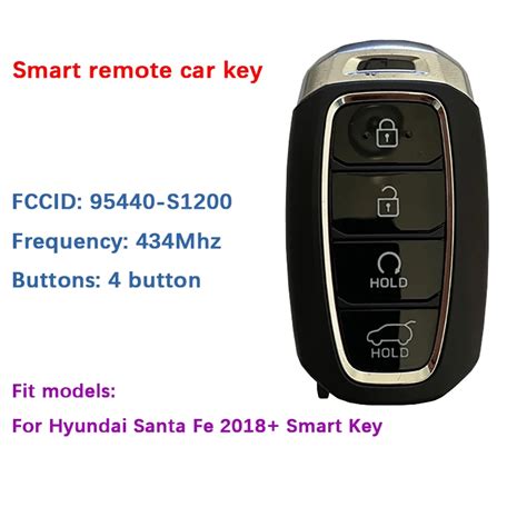 Cn Genuine Hyundai Santa Fe Smart Key Buttons Tq Fob F