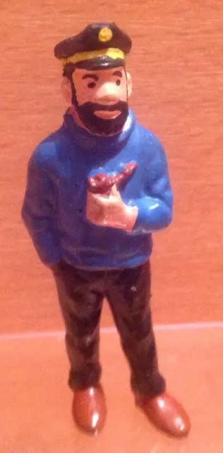 Figurine Pvc Bully Pib Tintin Kuifje Herge Le Capitaine Haddock En