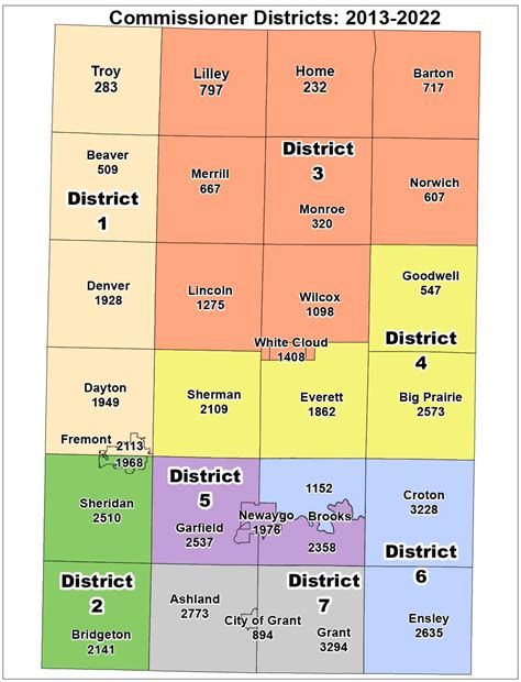 District Map Newaygo County