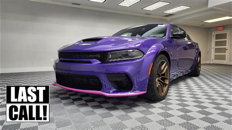 Last Call 2023 Dodge Charger Hellcat Redeye Jailbreak Plum Crazy Youtube