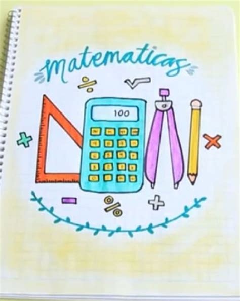 Portadas De Matemáticas Impresiona Con Estilo Y Creatividad Revista