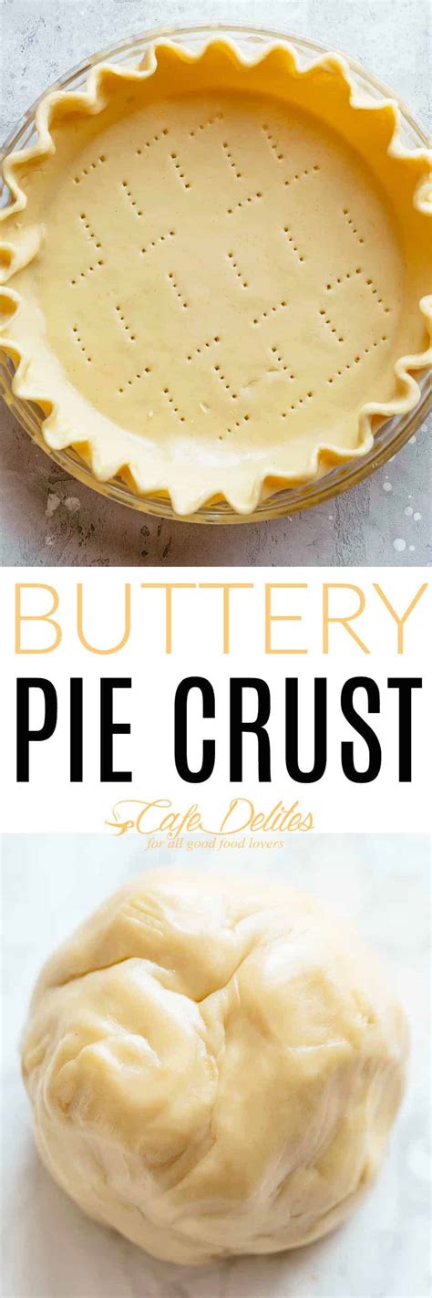 Buttery Pie Crust Cafe Delites