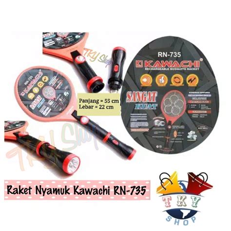 Jual Raket Nyamuk Kawachi Rn Pembasmi Dan Penangkap Nyamuk Rn