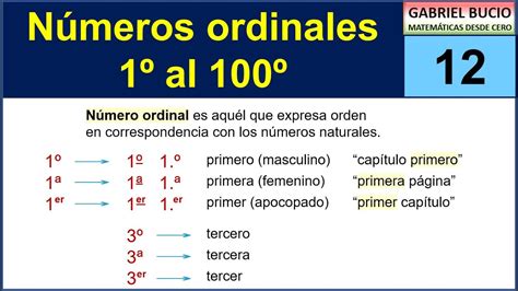 Cuales Son Los Numeros Cardinales - XIli