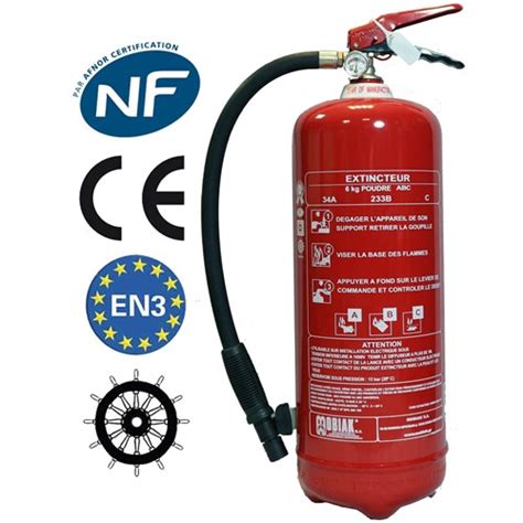 Extincteur Poudre Kg Classe D Feu De M Taux Marque Mobiak