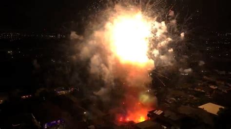 Drone Video Shows Deadly Fireworks Explosion In The Honolulu Area