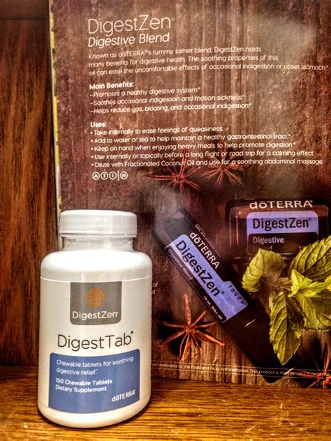 Dōterra Digesttab 100 Tablets The Village Of Artisans