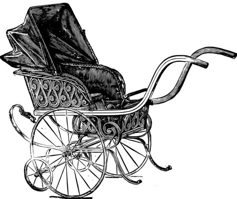 Beyond The Fringe Vintage Baby Buggy And Clasp