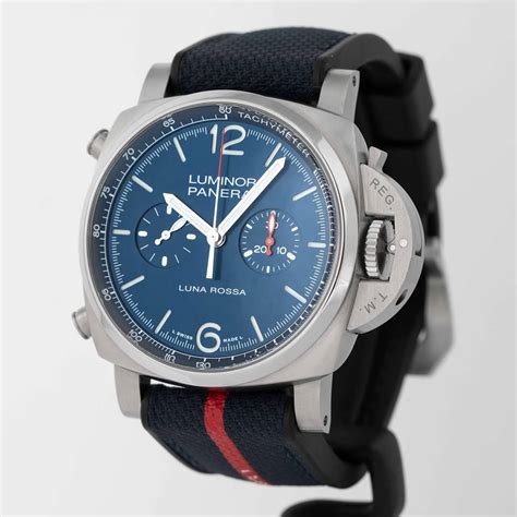 Preowned Panerai Luminor Luna Rossa Limited Edition Chronograph