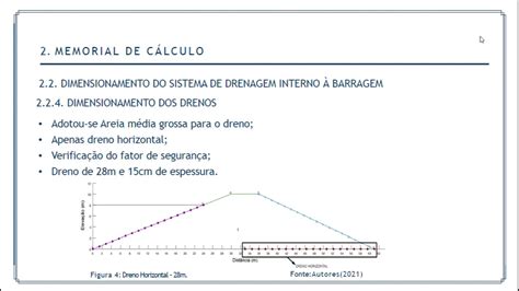 Dimensionamento De Barragem De Terra Youtube