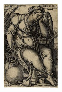 Hans Sebald Beham Norimberga 1500 Francoforte 1550 Melencolia