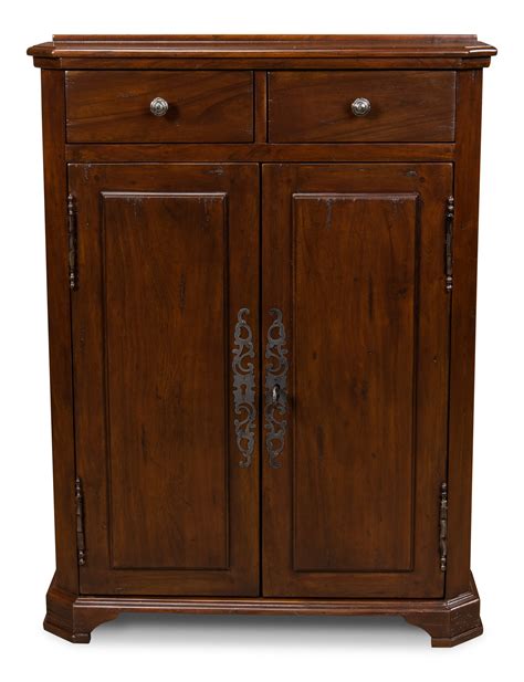 Astoria Grand Morant Tall Solid Wood Door Accent Cabinet Wayfair