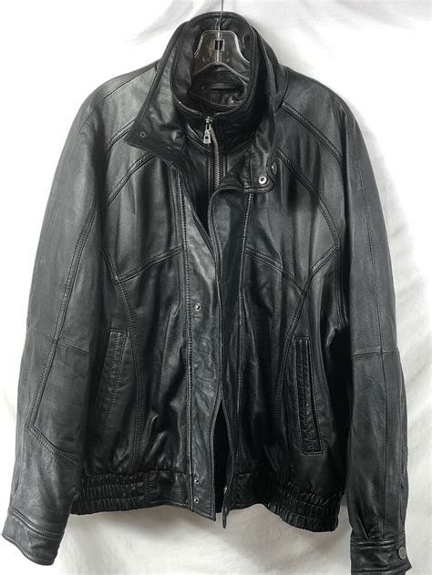 Black Rivet Leather Jacket Wilson S Leather A Jackets