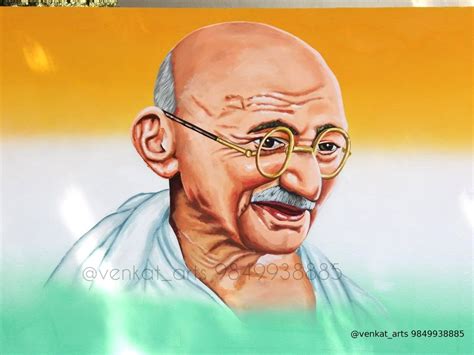 Swachh Bharat Wall Painting 9849938885, Mahathma Gandhi Wall Painting ...