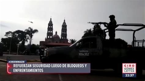 Refuerzan seguridad en Nuevo San Juan Parangaricutiro Michoacán tras