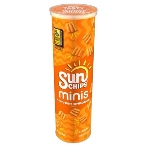 Sunchips Whole Grain Snacks Harvest Cheddar Flavored Minis Publix Super Markets