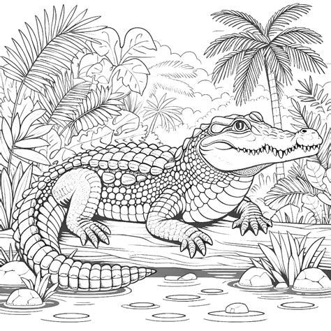 Crocodile Coloring Pages 27 Coloring Pages Gem