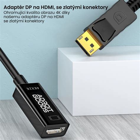 Adroitgoods Adapt R K Displayport Na Hdmi Kaufland Cz