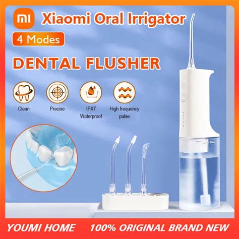 Xiaomi MIJIA Oral Irrigator USB Rechargeable Water Flosser Portable