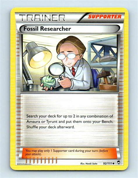 Fossil Researcher 92 Prices Pokemon Furious Fists Pokemon Cards