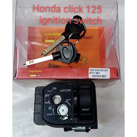 Cod Anti Theft Ignition Switch Honda Click I Key Set Shopee