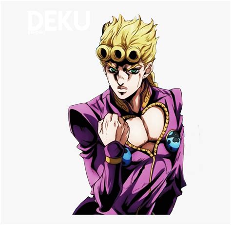 Jojos Bizarre Adventure Render By Midoriyadeku Giorno Giovanna Have