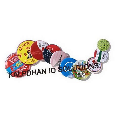 Printed Round Promotion Pin Badges For Pramotion At Rs 7 50 In Mumbai