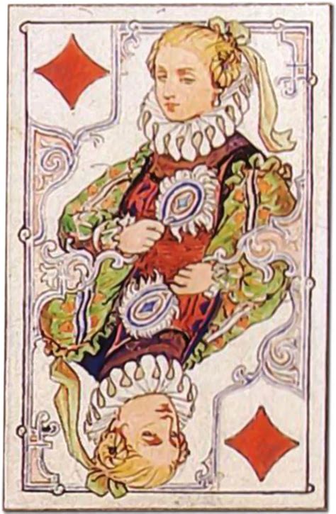 Pingl Par Isabel Belchior Sur Baralhos De Cartas Dame De Tr Fle