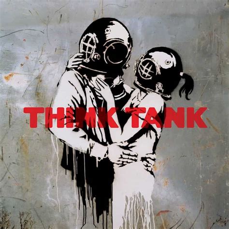 Blur Think Tank Banksy KunstVensters