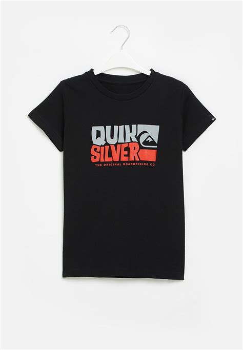 Smoke Signal Ss Tee Black Quiksilver Tops Superbalist