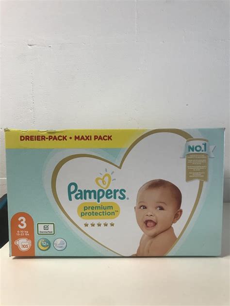 Pampers Premium Protection Luiers Maat Mega Pack Luiers Bol