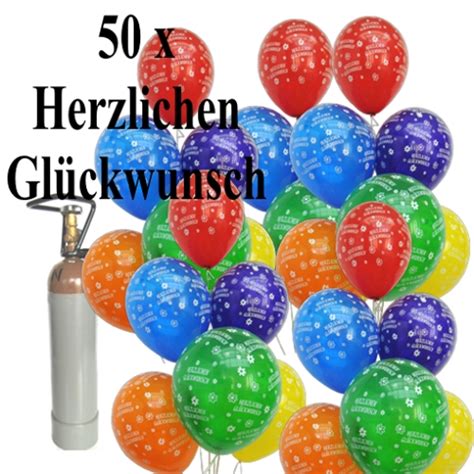 Ballonsupermarkt Onlineshop De Herzlichen Gl Ckwunsch Midi Set