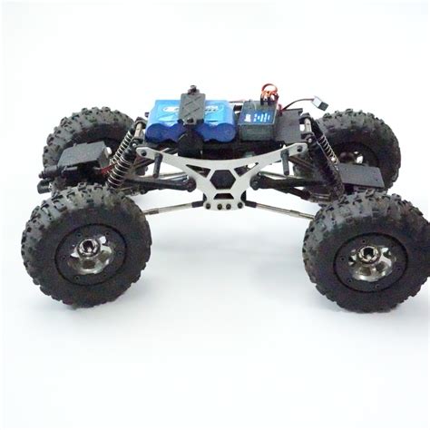 Losi 1 18 Mini Rock Crawler Traxxas HPI Rc10 Roller Chassis NO REMOTE