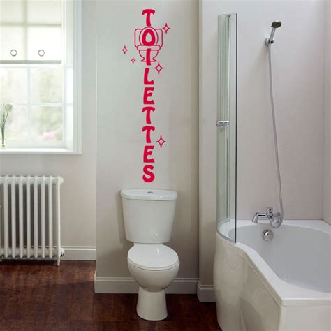 Sticker Wc Toilettes Design Stickers Stickers Toilettes Porte Ambiance Sticker