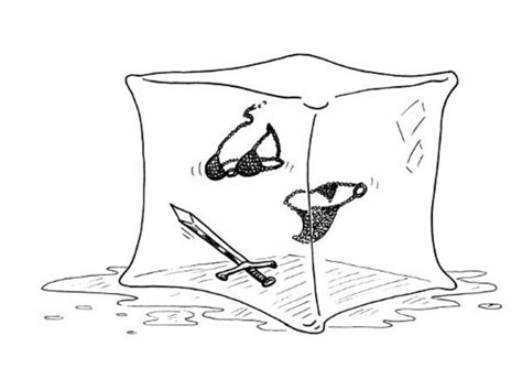 Sultry Slime Girl In A Bikini Scrolller