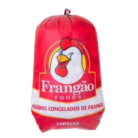 Frango Coração Frangão Foods 20Kg Pct MegaG Alimentos