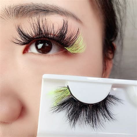 Lastrose Colored 3d Mink Eyelash Fluffy Lashes3d Wholesale Vendor Color 25mm 5d Mink Lash With