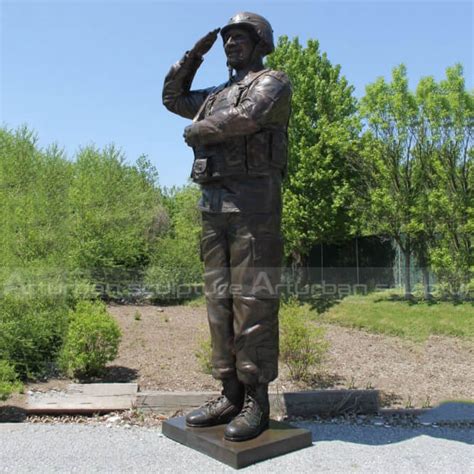 Soldier Garden Statue