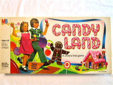 Vintage Candy Land Board Game 1978 Complete Milton Bradley Ages 3-6 ...