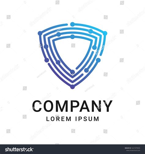 Shield Security Logo Design Vector Security Stock Vector Royalty Free 1621979935 Shutterstock