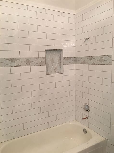 Subway Tile Around Tub