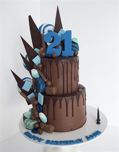 cake 21st birthday 8